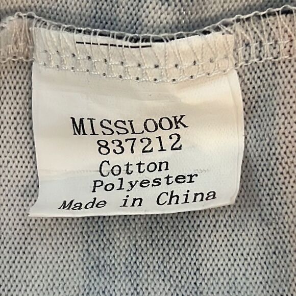 MISSLOOK Aztec Print Long Sleeve Hoodie - Size L - Picture 6 of 7